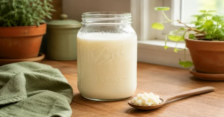 How to Make Milk Kefir at Home (No Special Equipment Needed)